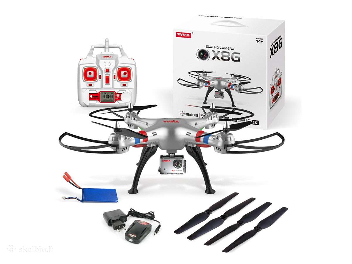 Naujas Syma X8g su Full HD filmavimo kamera - nuotraukos Nr. 4
