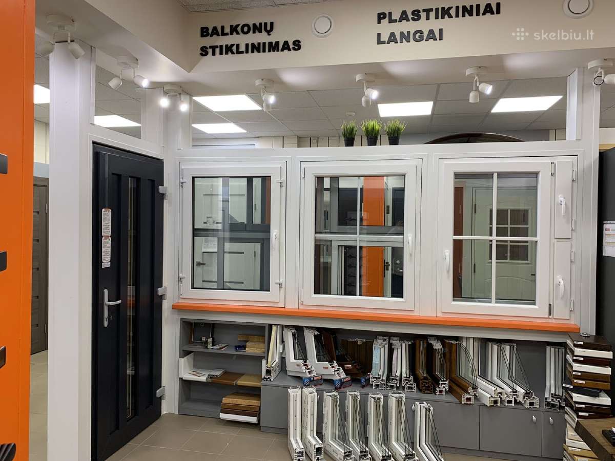 Lauko plastikines (pvc) durys Vilniuje - nuotraukos Nr. 7