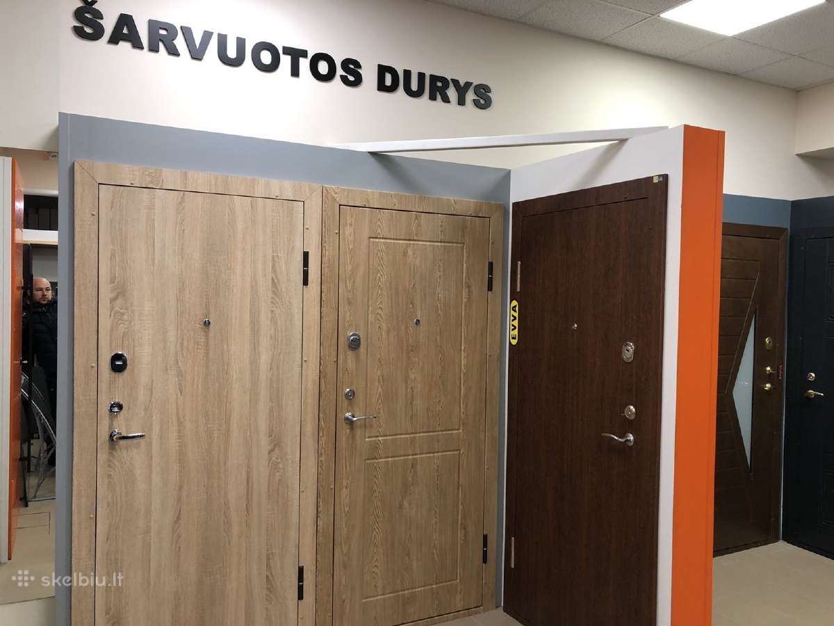 Saugių metalines sandelio durys gamyba, įrengimas - nuotraukos Nr. 8