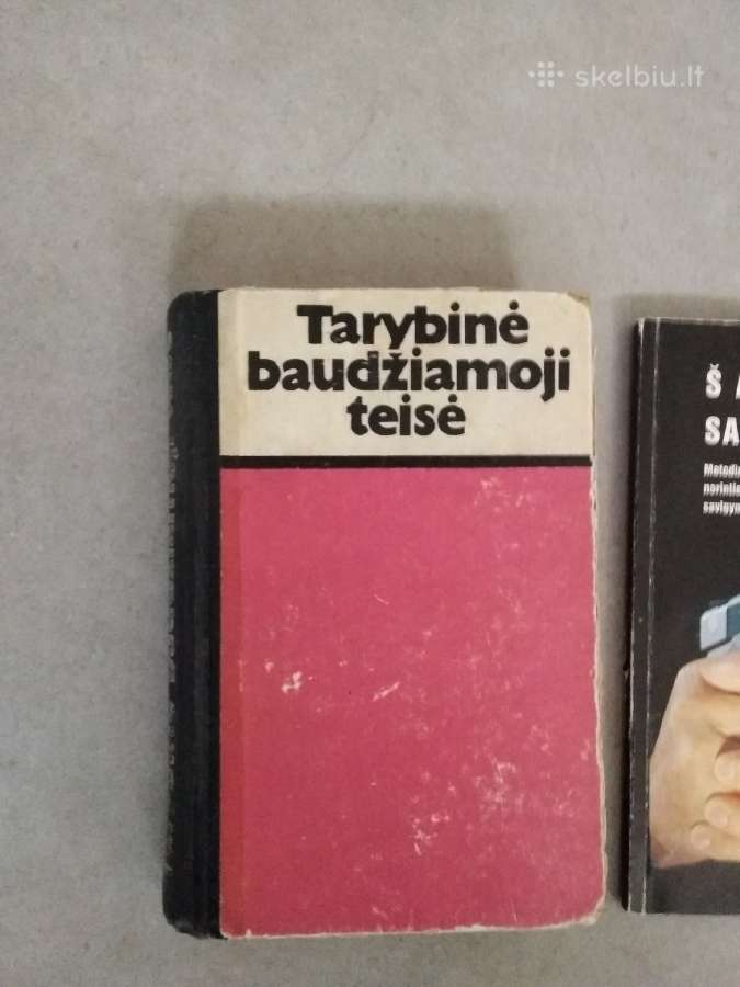Parduodamos baudziamosios teises knygos - nuotraukos Nr. 2