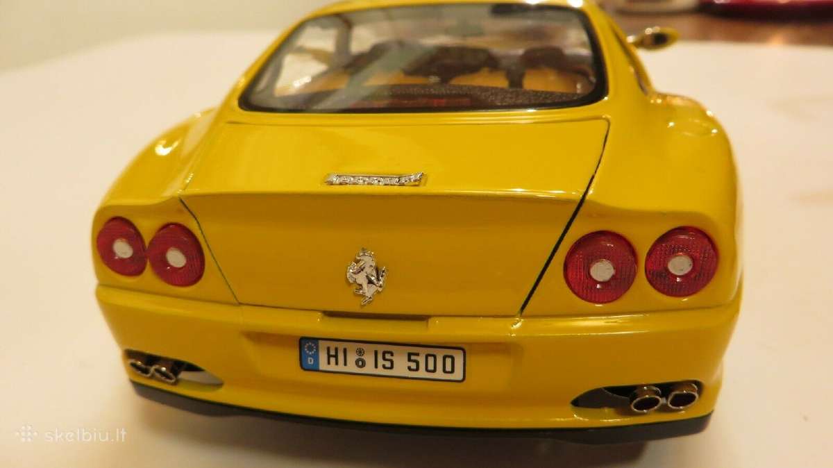 Modeliai Ferrari maranello 550 dodge viper 1:18 - nuotraukos Nr. 4