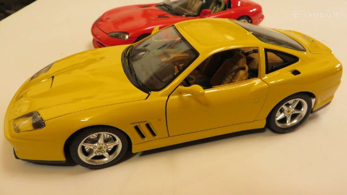 Modeliai Ferrari maranello 550 dodge viper 1:18 - nuotraukos Nr. 6