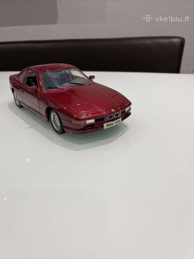 Modeliai: Bmw 850i 8 serijos 1:18 modelis - nuotraukos Nr. 3