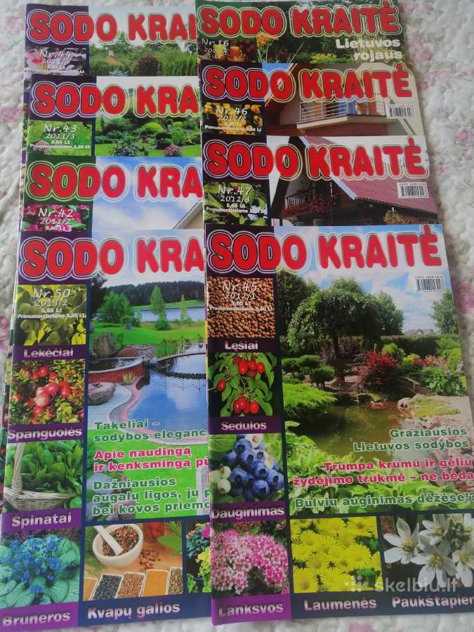 Žurnalai Sodo Kraitė