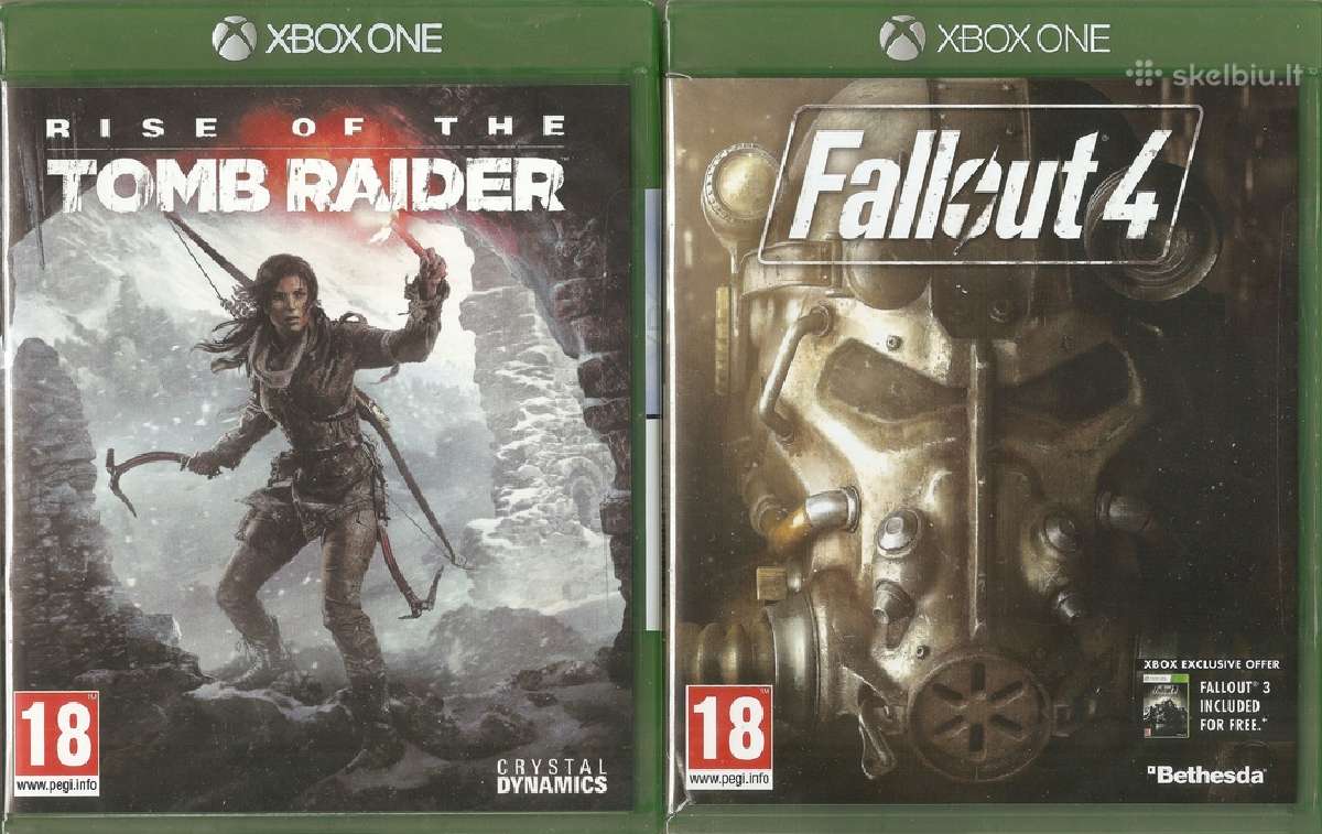 Xbox One originalūs žaidimai ir priedai - nuotraukos Nr. 3