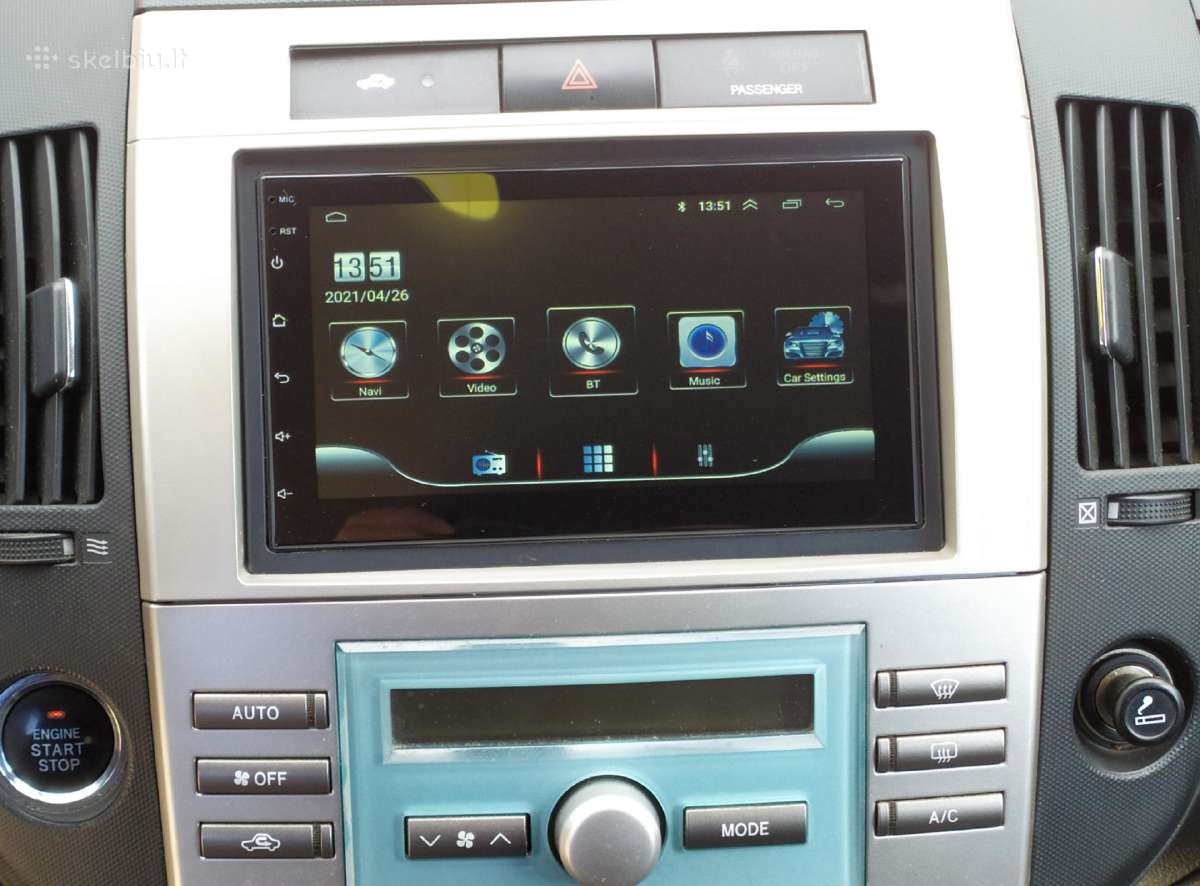 Toyota multimedija radija navigacija GPS blutut - nuotraukos Nr. 8