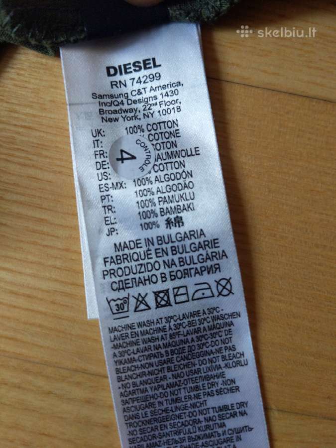 Diesel marškinėliai, 12 metų, nauji - nuotraukos Nr. 3