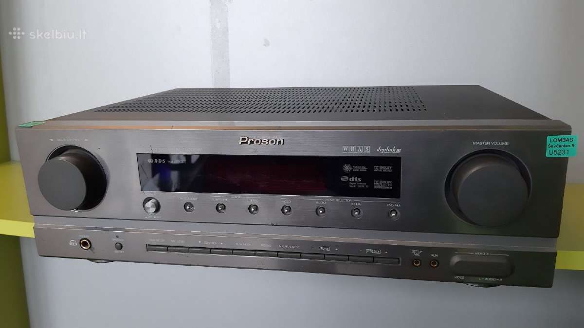 Proson Rv-7100 Dts 5.1 ir kiti.