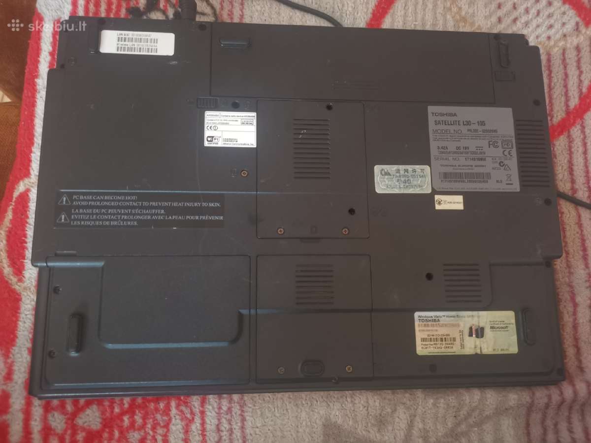 Toshiba l30 dalimis - nuotraukos Nr. 4