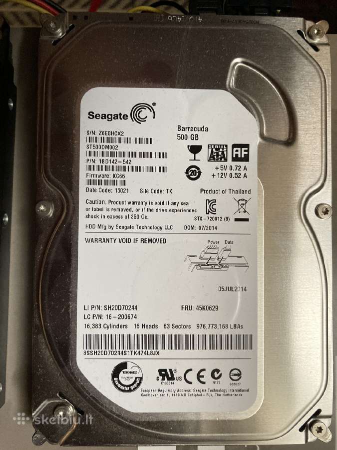 HDD po 25€ - nuotraukos Nr. 2