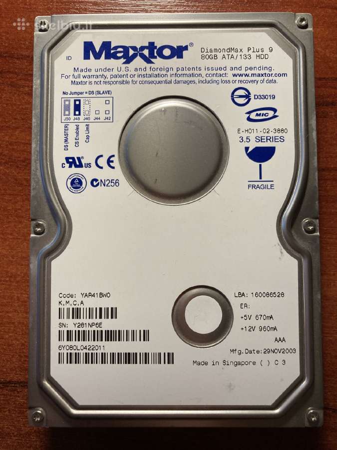 HDD po 25€ - nuotraukos Nr. 4