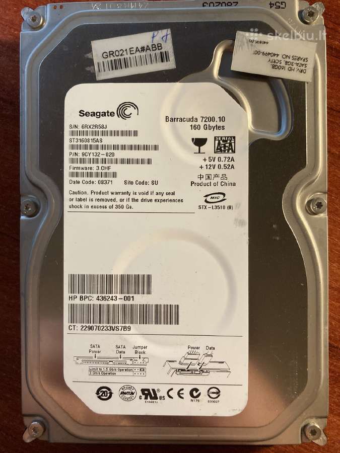 HDD po 25€ - nuotraukos Nr. 7