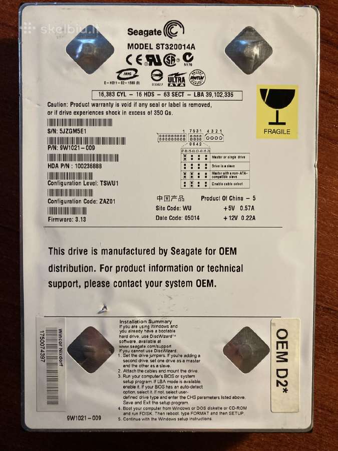 HDD po 25€ - nuotraukos Nr. 8