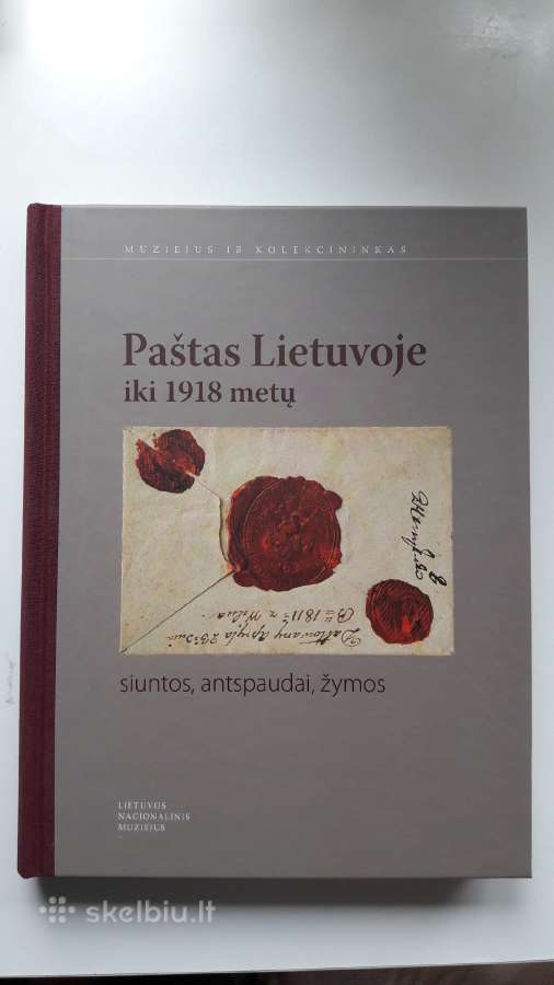 Knyga. Paštas Lietuvoje iki 1918 metų