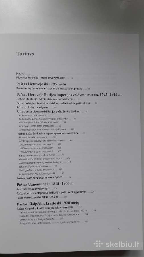 Knyga. Paštas Lietuvoje iki 1918 metų - nuotraukos Nr. 2