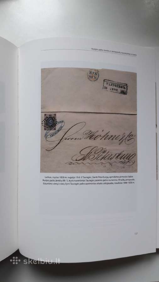Knyga. Paštas Lietuvoje iki 1918 metų - nuotraukos Nr. 5
