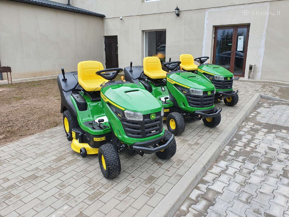 Akcija! Sodo traktoriukas John Deere x167r
