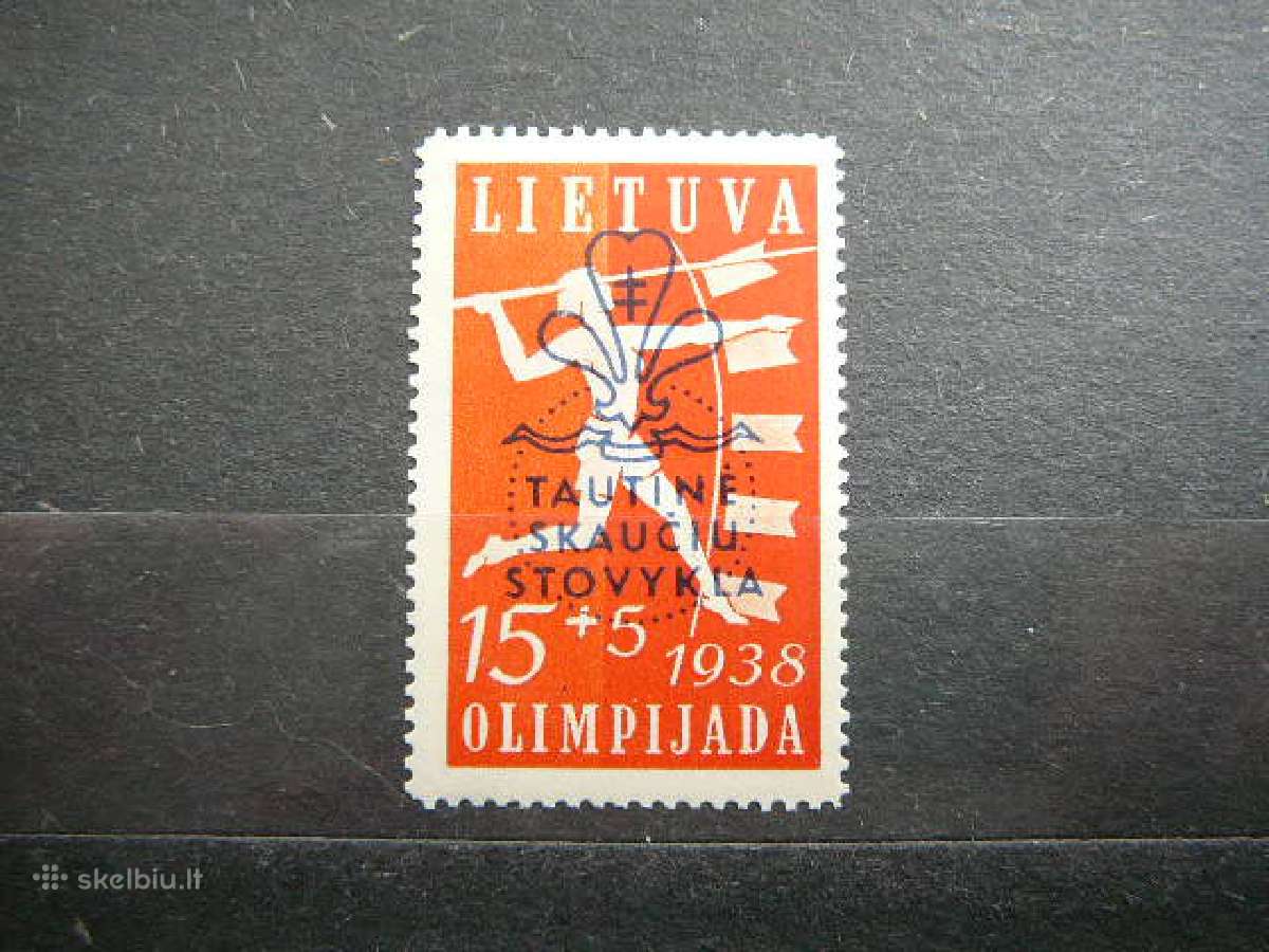 Lietuva 1938 Olimpines Skautai Mlh 422s