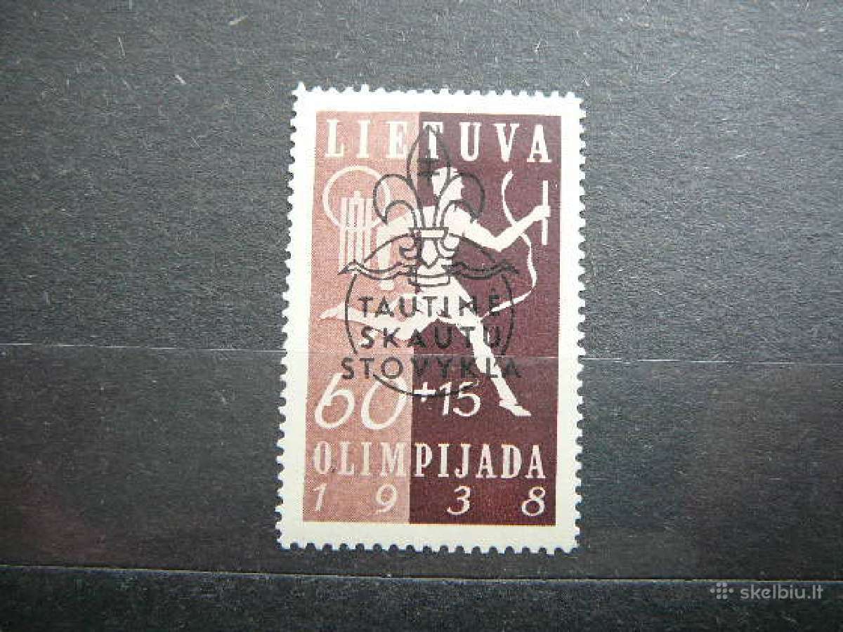 Lietuva 1938 Olimpines Skautai Mlh 424s