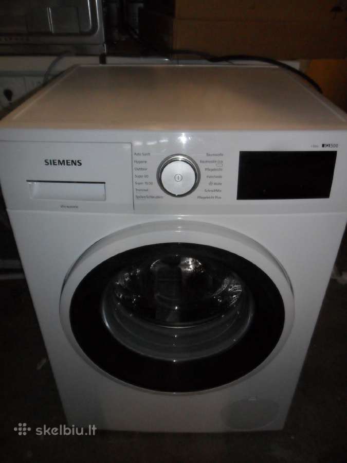 Skalbimo masina su autodozavimu Siemens
