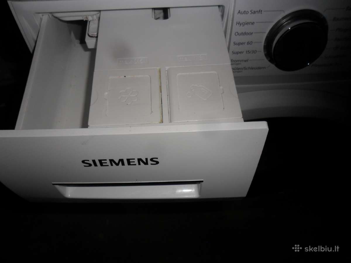 Skalbimo masina su autodozavimu Siemens - nuotraukos Nr. 6