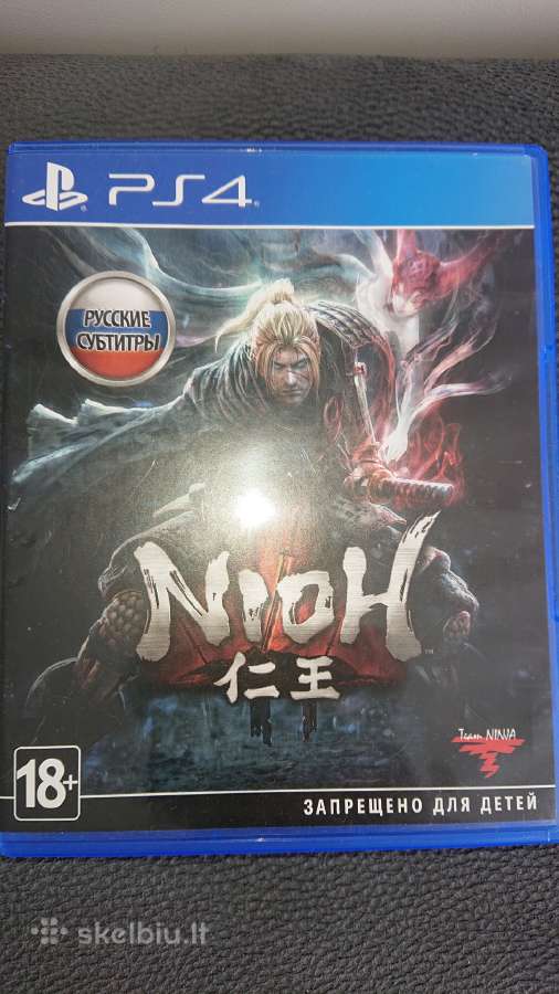 Nioh rusų kalba ps4