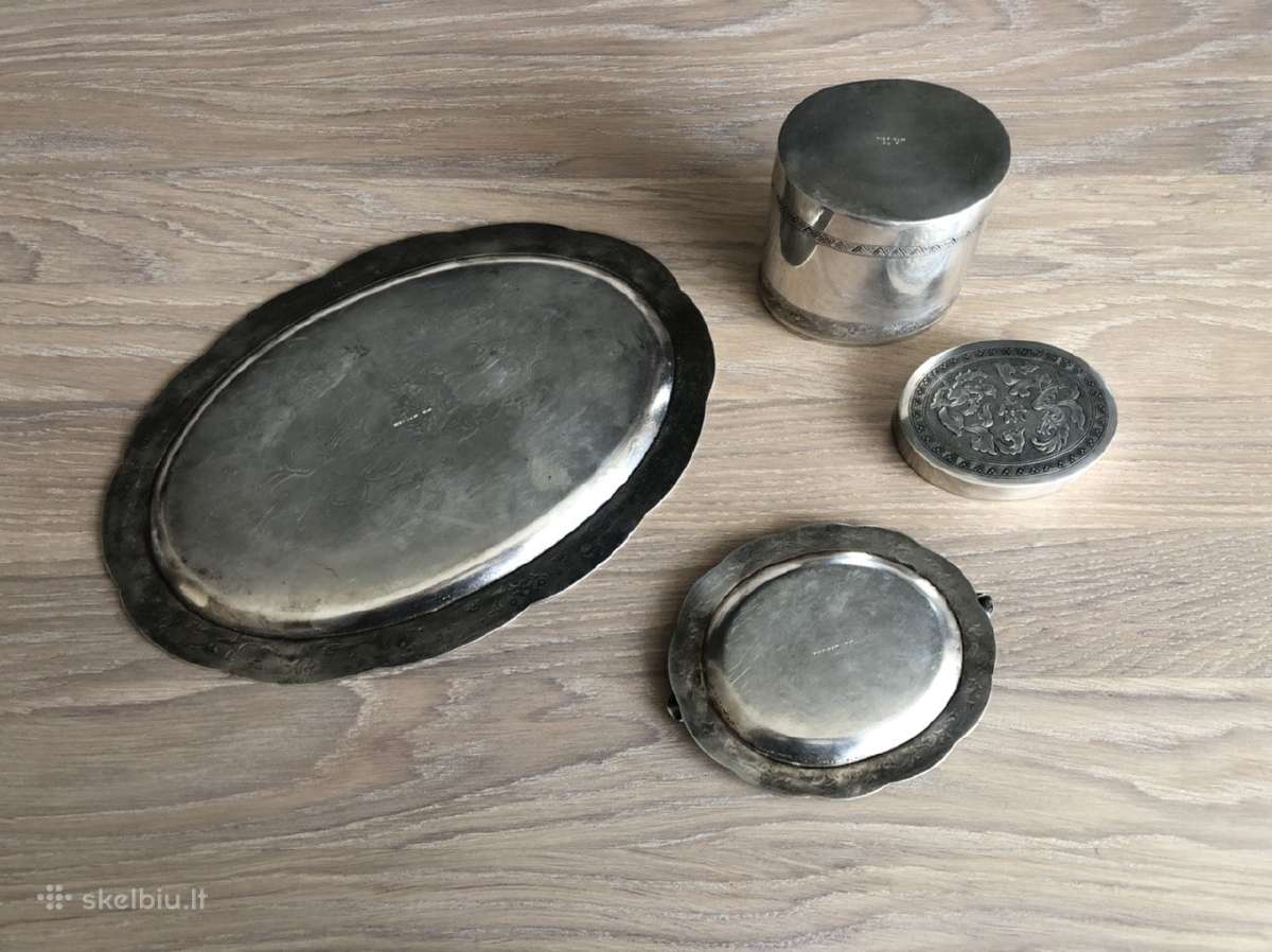 Tarybine sena apvali dezute daiktams - nuotraukos Nr. 3