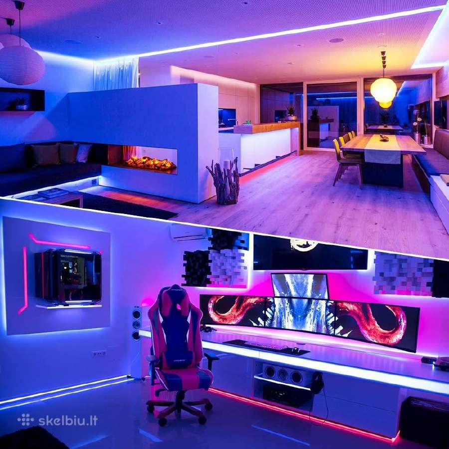 LED juosta 5m. Rgb - nuotraukos Nr. 2