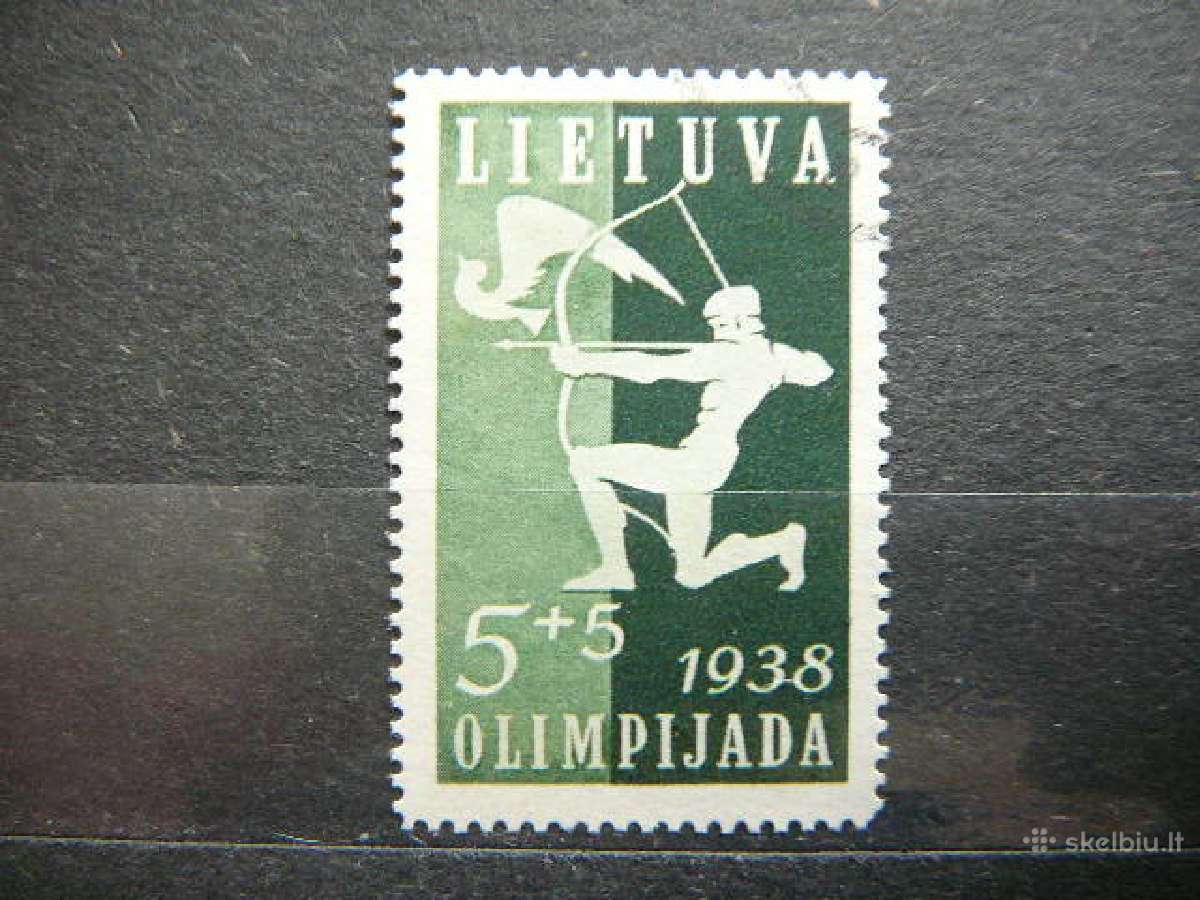 Lietuva 1938 Olimpines antsp. lt417a