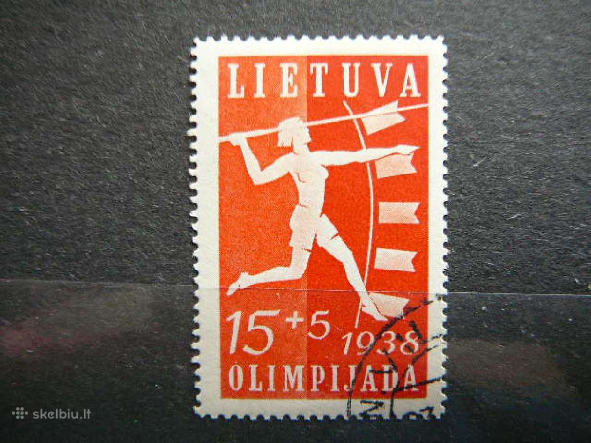 Lietuva 1938 Olimpines antsp. lt418a