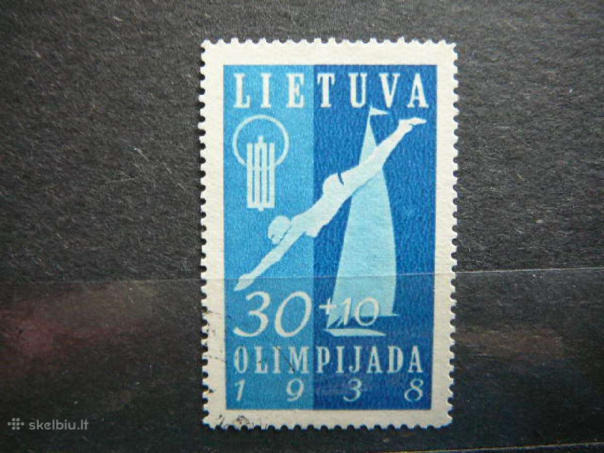 Lietuva 1938 Olimpines antsp. lt419a