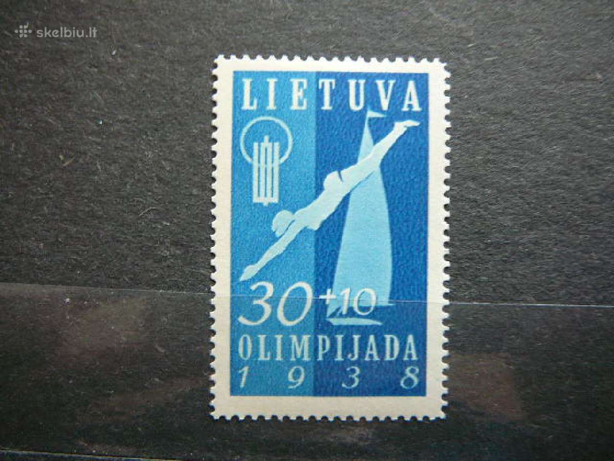 Lietuva 1938 Olimpines Mlh lt419s