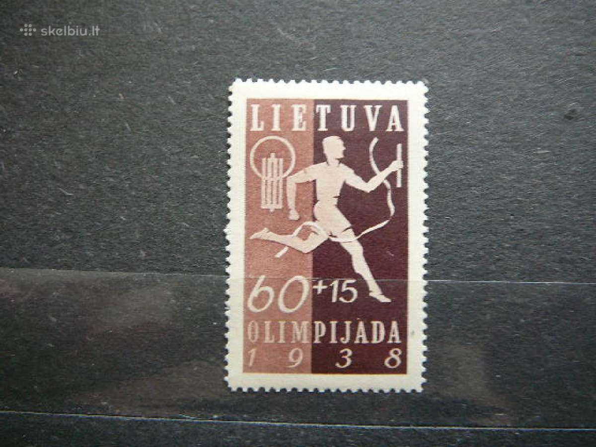 Lietuva 1938 Olimpines Mlh lt420s