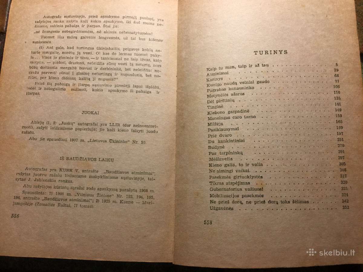 Žemaitė Raštai II tomas, 1948 m. leidimas - nuotraukos Nr. 4