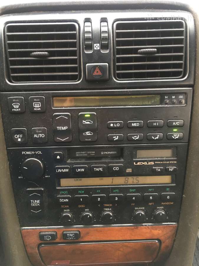 Lexus Ls 400 - nuotraukos Nr. 11