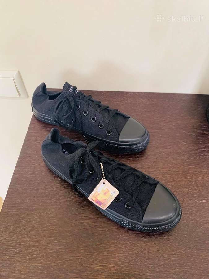Juodi Converse sportbaciai. - nuotraukos Nr. 2
