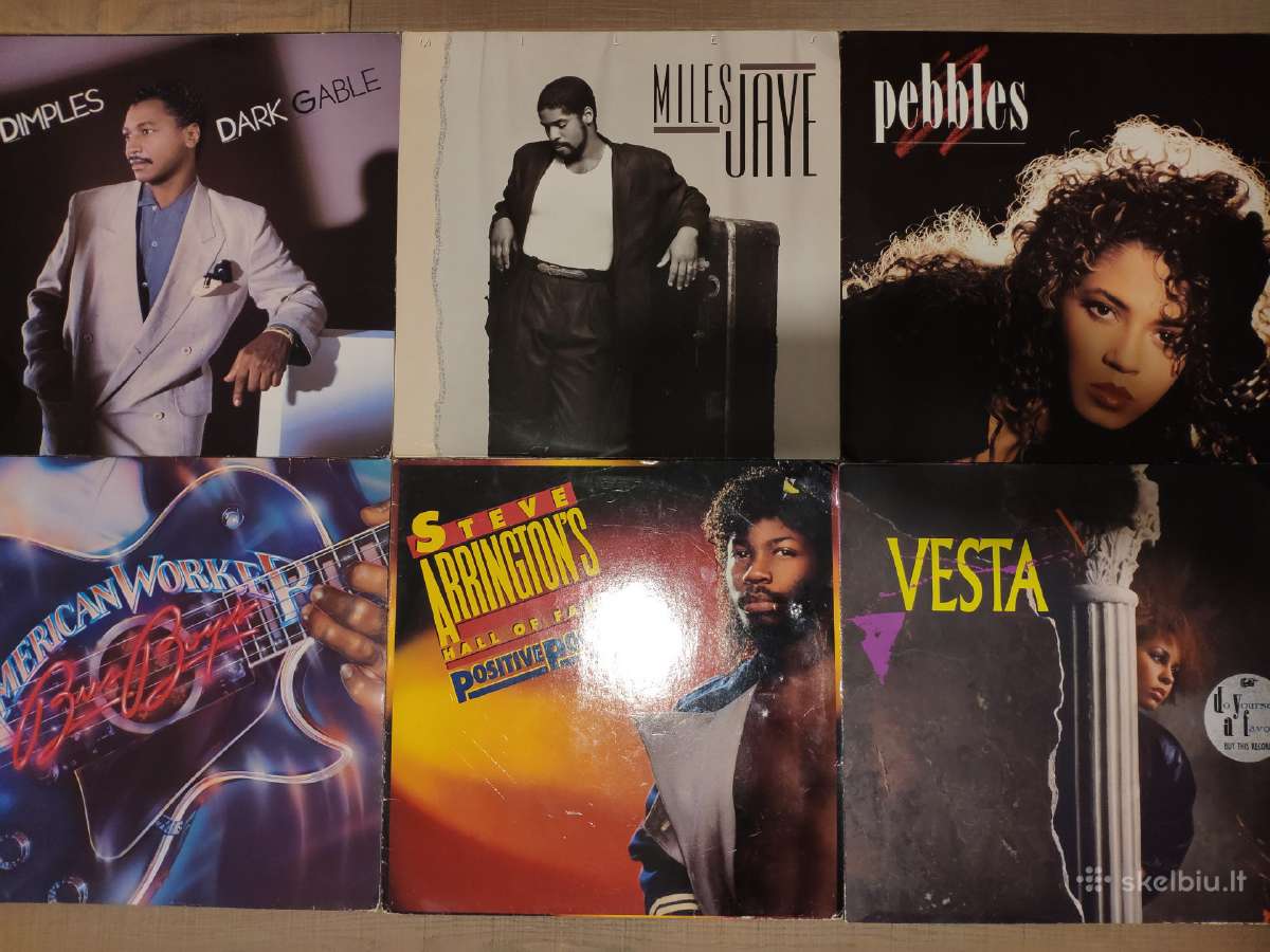 Vinilinės plokštelės - nuotraukos Nr. 4