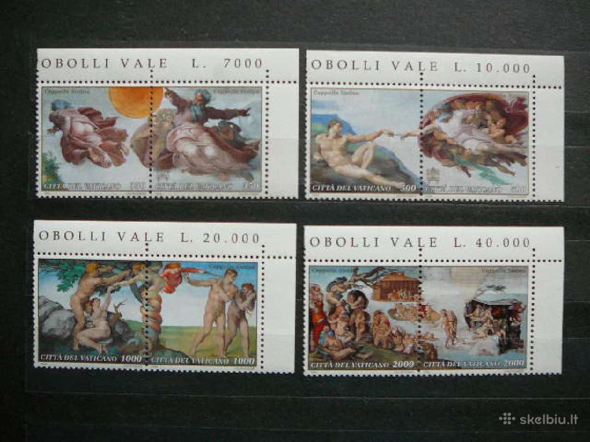 Daile Mikelandzelas Vatikanas svarus mnh vt9411s