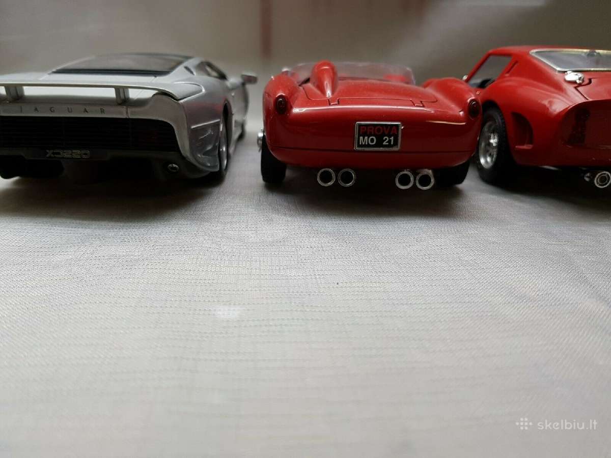 Bburago Ferrari 250 Gto, 250 Testarossa, Jaguar Xj - nuotraukos Nr. 6