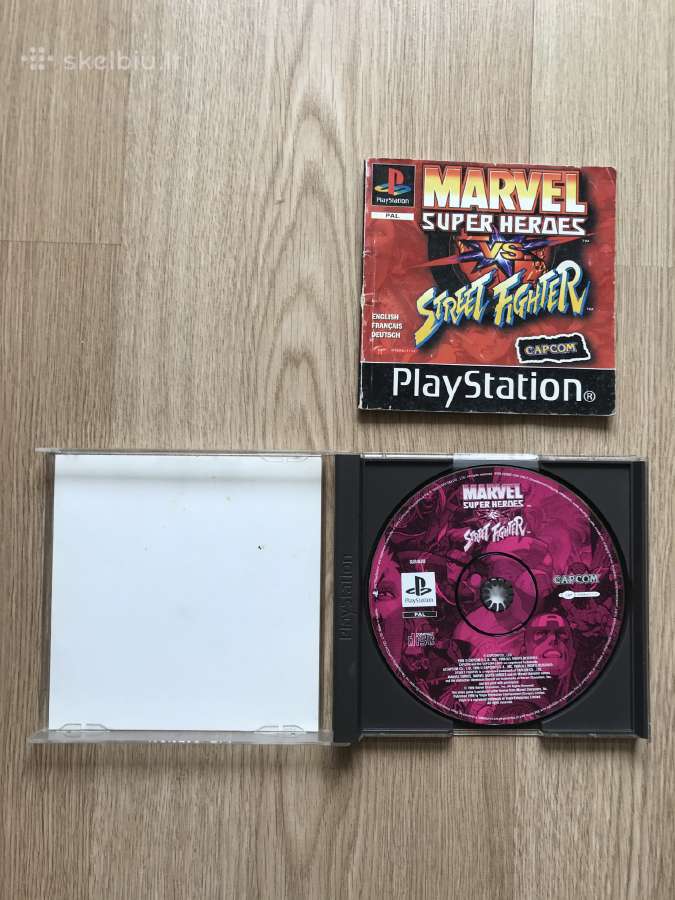 Marvel Super Heroes vs Street fighter Ps1 Pal - nuotraukos Nr. 4