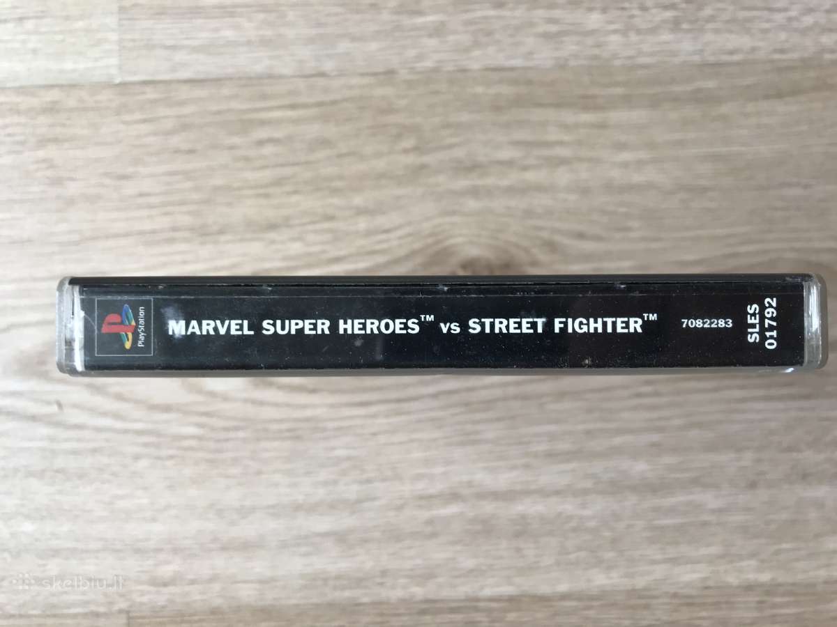 Marvel Super Heroes vs Street fighter Ps1 Pal - nuotraukos Nr. 8