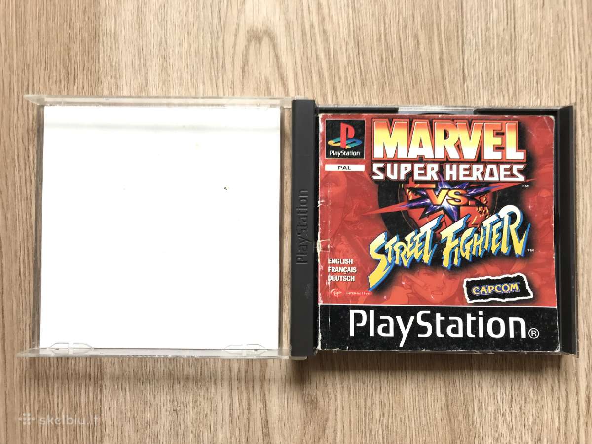 Marvel Super Heroes vs Street fighter Ps1 Pal - nuotraukos Nr. 3