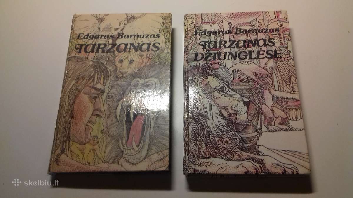 Knyga. Tarzanas.