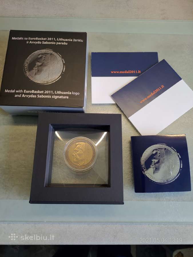 A. Sabonio medalis Euro basket 2011m.