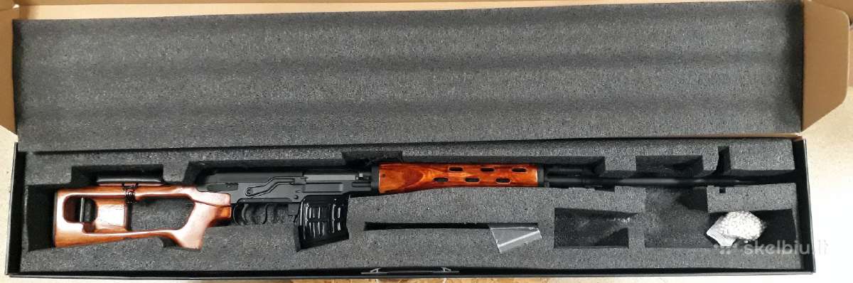 Airsoft Dragunov Svd spyruokliniai nauji - nuotraukos Nr. 4