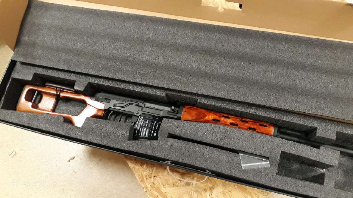 Airsoft Dragunov Svd spyruokliniai nauji - nuotraukos Nr. 5