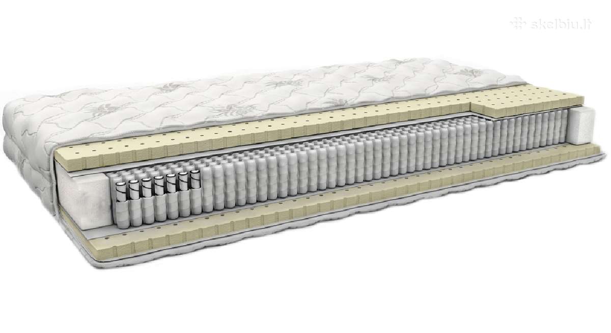 Čiužiniai sunkiasvoriams! Kietas čiužinys 90x200 - nuotraukos Nr. 2