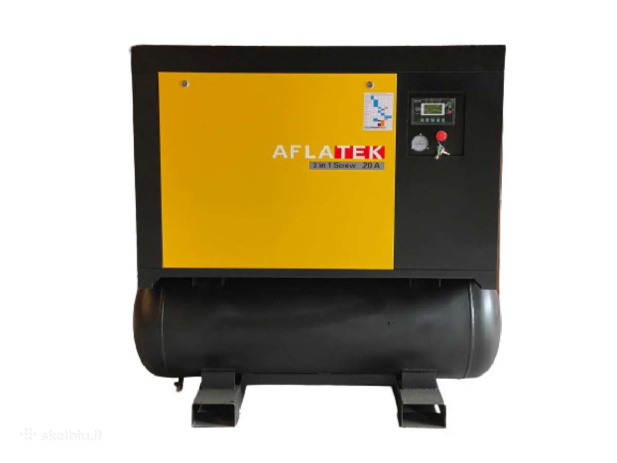 Sraigtinis oro kompresorius 3in1 Aflatek Screw20a - nuotraukos Nr. 2