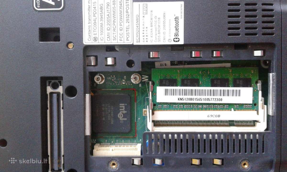 Acer Travelmate 6460 Wlmi - nuotraukos Nr. 12