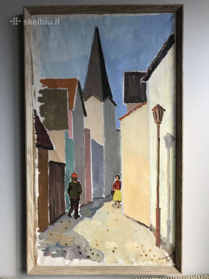 Paveikslas. Drobė. Aliejus